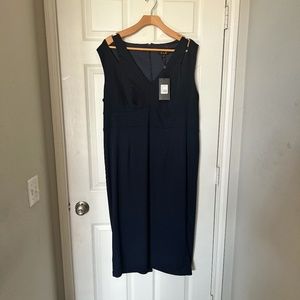ABS Collection Navy Cocktail Dress 20W